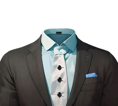 Men.Black half suit coat. Art design company business clothing design by AI Generative 28242161 PNG