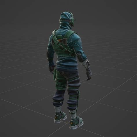 Reflex - Fortnite 3D Model by Shevraar