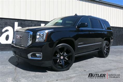 Black Yukon Denali Custom Wheels Gmc Sierra Denali, Yukon Denali, Super ...