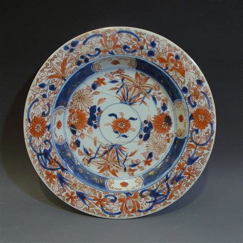 Sold at Auction: ANTIQUE CHINESE IMARI PORCELAIN PLATE - 18TH CENTURY