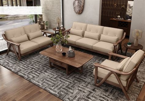 Buy Teak Wood Sofa Set Online | TeakLab