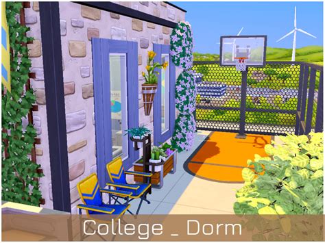 The Sims Resource - College Dorm. (No CC)