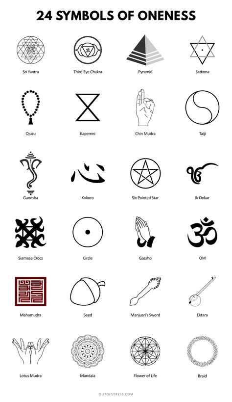 24 Symbols of Oneness & Unity