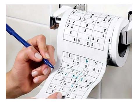 Sudoku Toilet Roll | Sudoku Toilet Paper - CoolGift