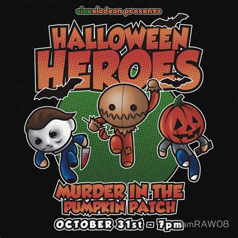 The Horrors of Halloween: HALLOWEEN, Michael Myers, Sam T-shirts and TRICK 'R TREAT Print by ...