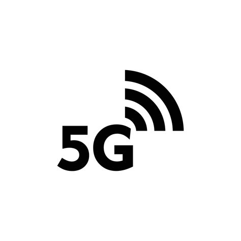 5G network simple flat icon vector illustration 18783960 Vector Art at ...