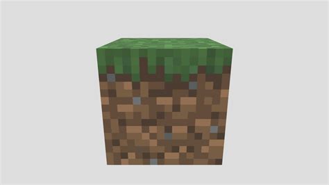 Minecraft Grass Block - Download Free 3D model by S3R84N [6fd5c3e ...