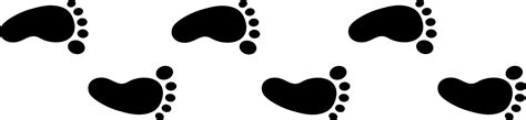 Footprints clipart free download on WebStockReview