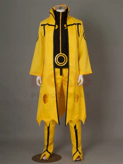 Naruto Uzumaki Hokage Cosplay Costume mp000784-in Anime Costumes from ...