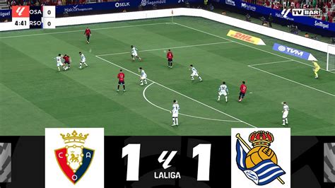 CA Osasuna vs. Real Sociedad [1-1] | La Liga 2023/24 | Match Highlights! - YouTube