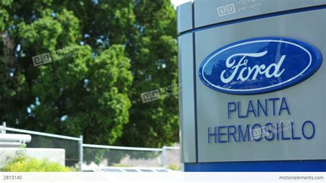 Ford Assembly Plant Hermosillo Stock video footage | 2813140