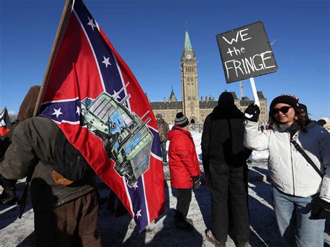 The Ottawa trucker protest is rooted in extremism, national security expert says : NPR