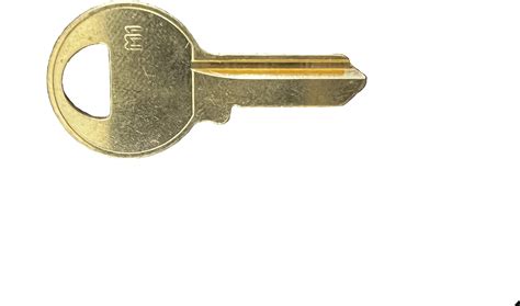 Kaba Ilco M1-BR Key Blank, Brass, Type 1092, 4 Pin, PK50 - Door Lock ...