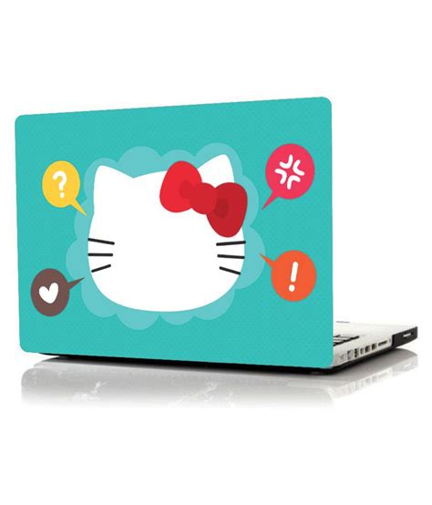 Laptop Sticker|Hello kitty|Printed Laptop Sticker|Laptop Skin Covers For All Models| HD Quality ...