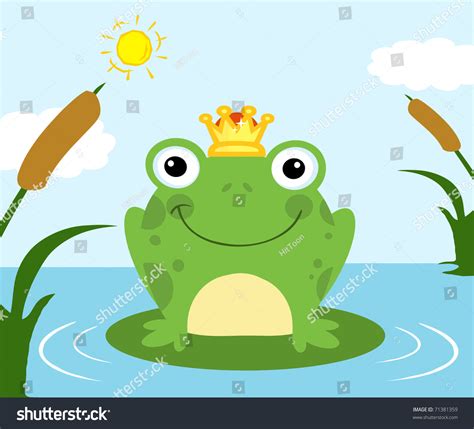 Illustration Of Frog Prince - 71381359 : Shutterstock