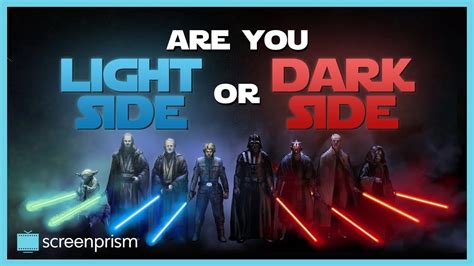 Star Wars Quiz: Are You Light Side or Dark Side? - YouTube