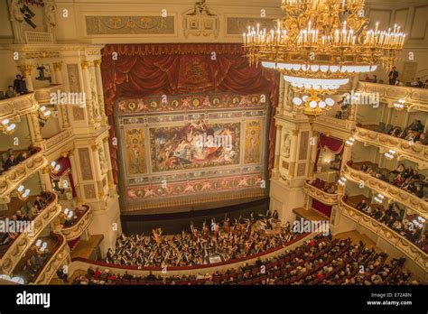 Semperoper interior hi-res stock photography and images - Alamy