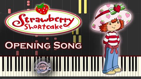 Strawberry Shortcake Opening Piano Cover / Synthesia Tutorial - YouTube