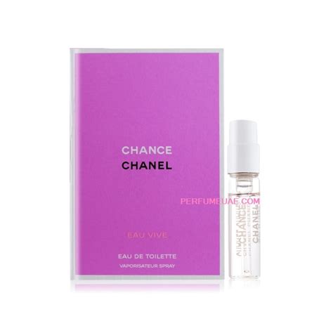 Chanel Chance Eau Vive EDT 1.5ml Vial for Woman x 12pcs - https://www.perfumeuae.com