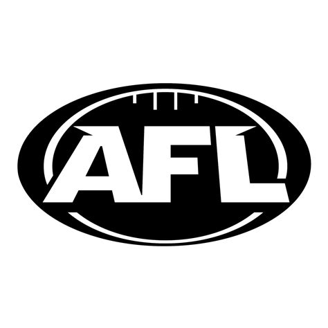 AFL Logo Black and White – Brands Logos