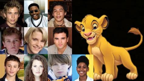 Animated Voice Comparison- Simba (Lion King) - YouTube