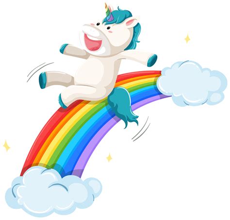 Rainbow Unicorn Free Vector Art - (1518 Free Downloads)