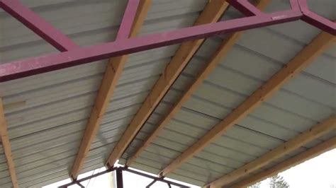 Steel Trusses For Utility Buildings "DIY" - YouTube