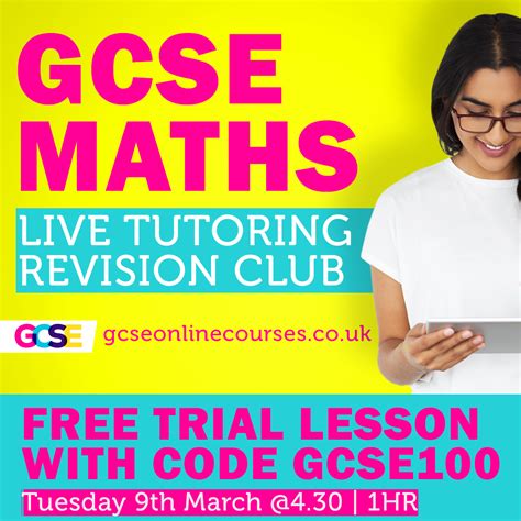 GCSE Maths Revision Tutoring Course Gcse Exams, Gcse Revision, Maths Exam, Math Tutor, Math Live ...