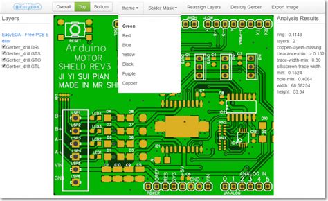 EasyEDA's Free and Online Gerber Viewer - Electronics-Lab.com