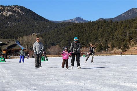 Ice Skating at Evergreen Lake | The Evergreen Experience