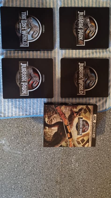 Jurassic Park 4K Blu-Ray Steelbook Collection (Teil 1-4) | eBay