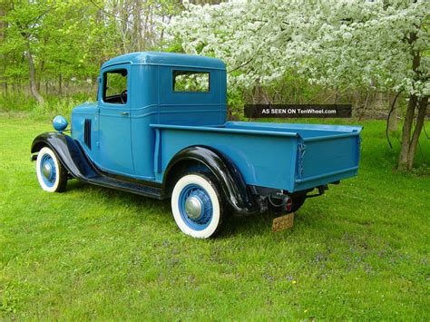 1935 Chevy 1 / 2 Ton Pick Up Truck Very Solid Older Restoration Hot Rod?