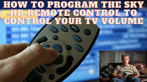 How to program the Sky HD remote control to control your TV volume - The Sat & TV Guy