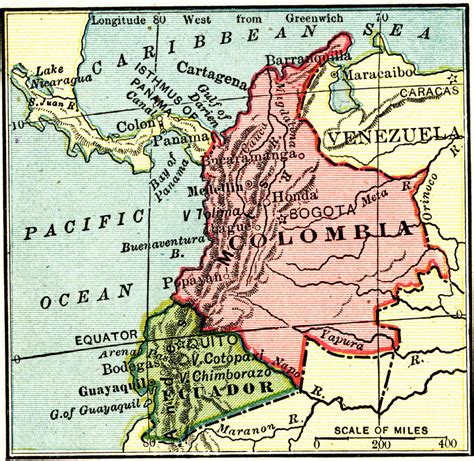 Colombia and Ecuador