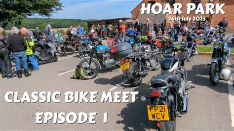 HOAR PARK | CLASSIC BIKE MEET | Kawasaki S2A | 26th July 2023 - YouTube