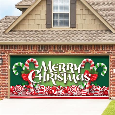 Candy Garage Door Mural | Garage Christmas Banner s | POPSUGAR Home Photo 18