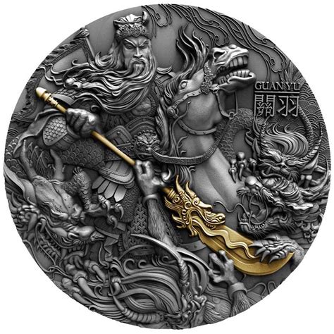 Guan Yu is the first of the 'Chinese Heroes' in a stunning new series from the Mint of Poland ...