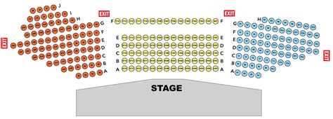 Seating Chart - Barn Theatre Montville NJ