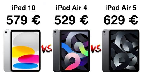 iPad 10 vs iPad Air 4 vs iPad Air 5: Welches iPad solltest du jetzt ...