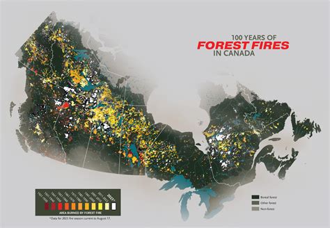 Canada Forest Fires 2025 Map - Ashlie Gilberta