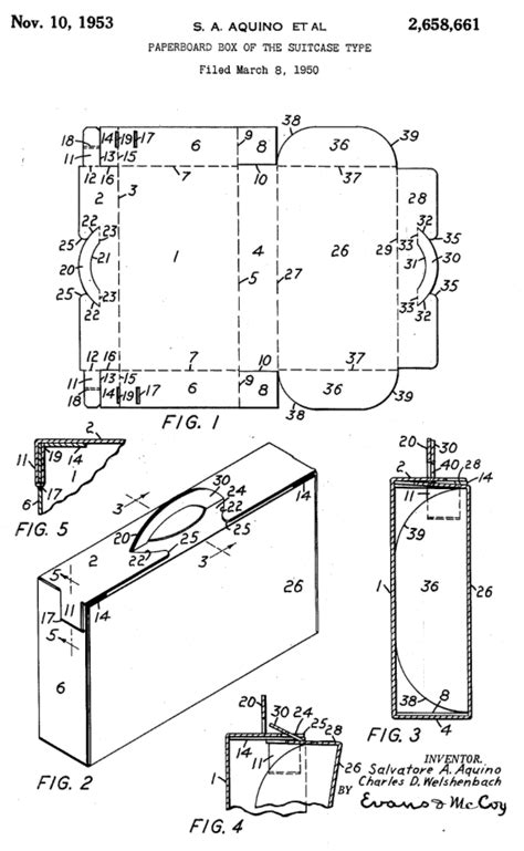 Foldable Printable Suitcase Template