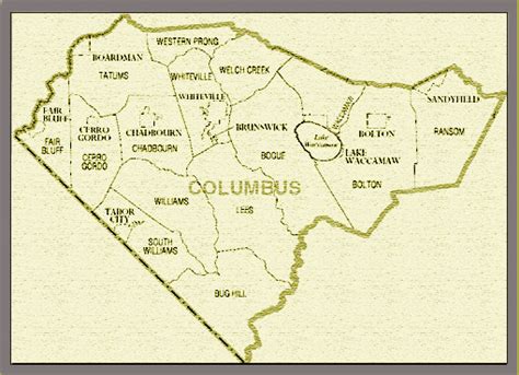 Columbus County NC Genealogy at NCGenWeb