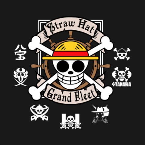 Straw Hat Grand Fleet - One Piece - T-Shirt | TeePublic