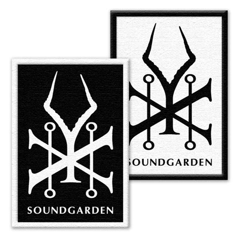 Soundgarden Logo Patches