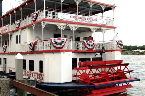 Georgia Queen, Savannah, GA | Savannah chat, River boat, Southern getaway