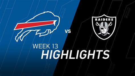 Week 13: Bills vs. Raiders highlights