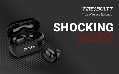 Fire-Boltt Buds BE1400 Truly Wireless Bluetooth in Ear Earbuds with Mic (Black) : Amazon.in ...