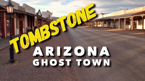 Tombstone , Arizona - AMERICAN Ghost Town - Arizona - United States. | Tombstone arizona ...