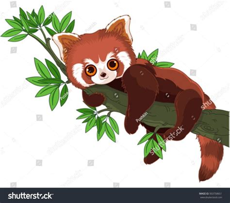 panda on a tree branch | Panda icon, Red panda, Animal logo