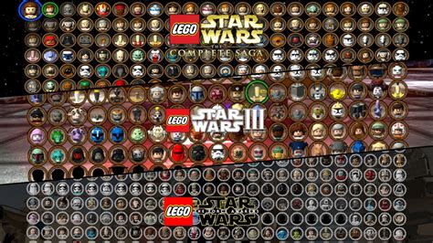 ALL Star Wars Characters in Lego Videogames! (Including all DLCs) - YouTube